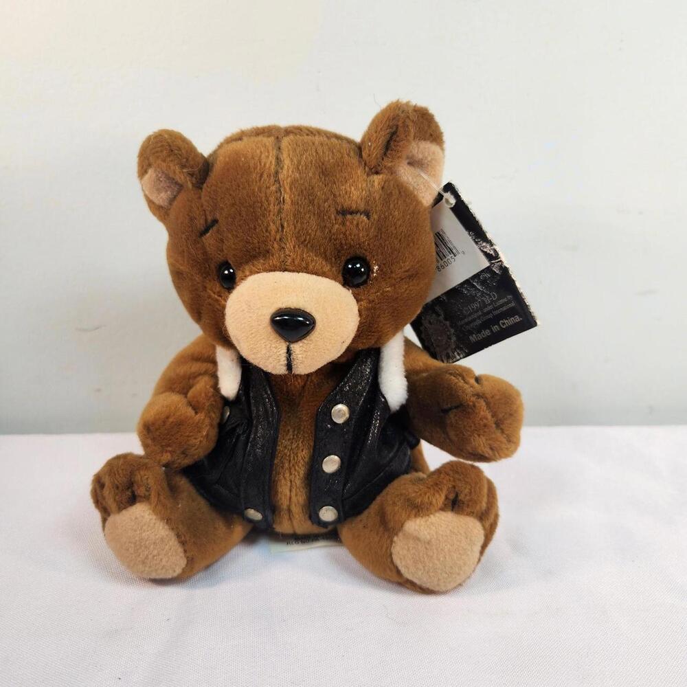 Harley-Davidson Plush Biker Bear and Pig Set